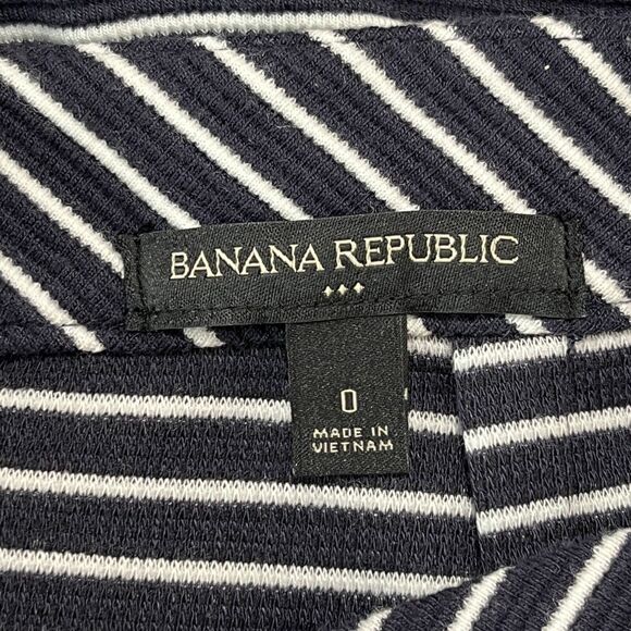Banana Republic Skirt Womens 0‎ Pencil Straight Knit Bottom Stretch Zip Unlined - Picture 5 of 13